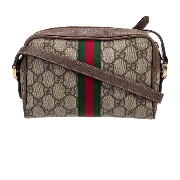 🌟 Gucci GG Supreme Mini Ophidia Crossbody Bag 🌟 - Picture 4 of 13